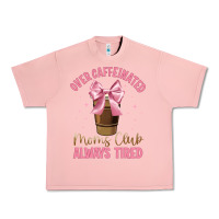 Salmon over caffeinated moms club Urban Heavy Tee - JahusDesignShop