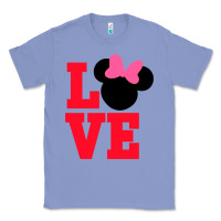 Colony Blue Minnie Mouse Classic Tee - CowhideDigitalArt