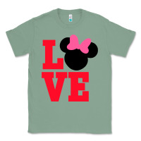 Sage Minnie Mouse Classic Tee - CowhideDigitalArt