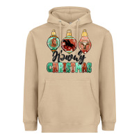 Mushroom howdy christmas Heavyweight Hoodie - MaliasSmallBusiness