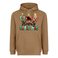 Toasted Coconut howdy christmas Heavyweight Hoodie - MaliasSmallBusiness