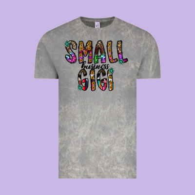Small Business Gİgi Vintage Tee Designed By Cowhidedigitalart
