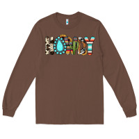 Chestnut howdy Long Sleeve Tee - JahusDesignShop