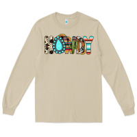 Mushroom howdy Long Sleeve Tee - JahusDesignShop