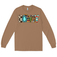Toasted Coconut howdy Long Sleeve Tee - JahusDesignShop