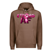 Chestnut strong af breast cancer Premium Hoodie - BarkalooDesign
