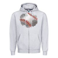 Heather Grey leopard baseball patch Zipper Hoodie - Jasminsmagicworld