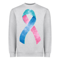 Heather Grey thyroid cancer ribbon fa element Heavyweight Sweatshirt - FaDigitalArtStudio