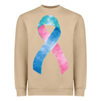Mushroom thyroid cancer ribbon fa element Heavyweight Sweatshirt - FaDigitalArtStudio