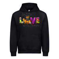 Black For the love of Halloween Urban Hoodie - NancyCooperArtShop
