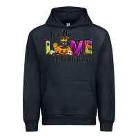Navy For the love of Halloween Urban Hoodie - NancyCooperArtShop