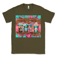 Army Green nurse fuel coffee cups Classic Tee - Jasminsmagicworld
