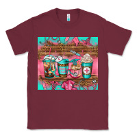 Burgundy nurse fuel coffee cups Classic Tee - Jasminsmagicworld