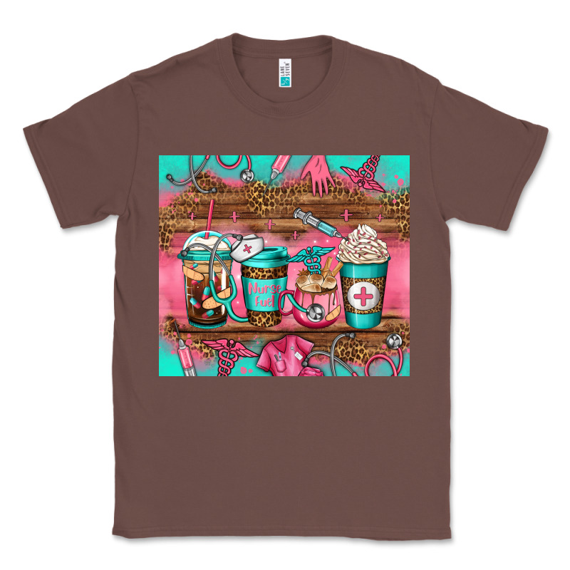 Nurse Fuel Coffee Cups Classic Tee by Jasminsmagicworld | Teevron