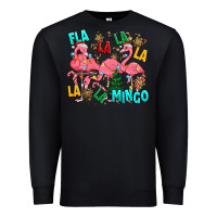 Black christmas fla la la la la mingo Premium Sweatshirt - MaliasSmallBusiness