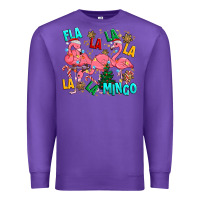 Purple christmas fla la la la la mingo Premium Sweatshirt - MaliasSmallBusiness