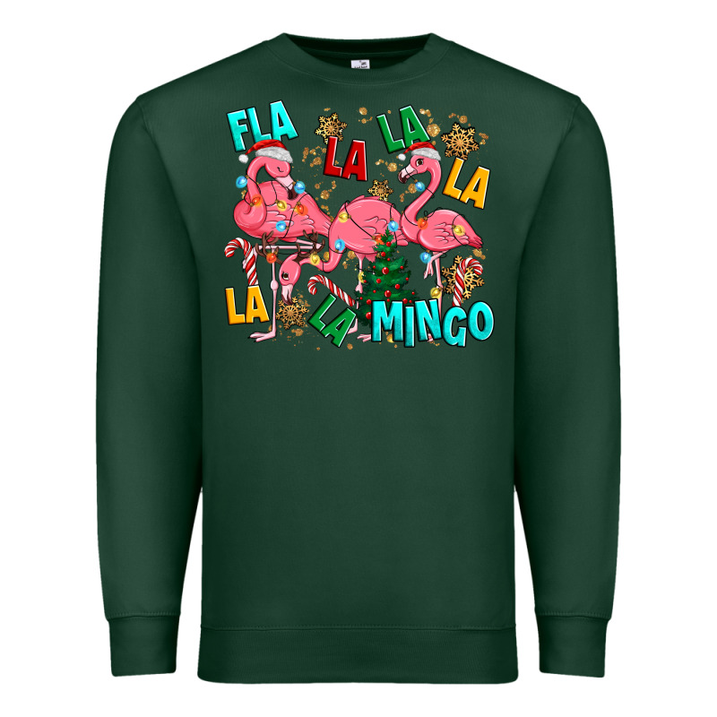 Christmas Fla La La La La Mingo Premium Sweatshirt by MaliasSmallBusiness | Teevron