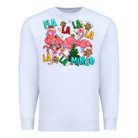 White christmas fla la la la la mingo Premium Sweatshirt - MaliasSmallBusiness
