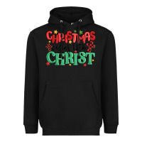 Black christmas begins with christ Heavyweight Hoodie - MaliasSmallBusiness
