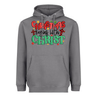 Storm christmas begins with christ Heavyweight Hoodie - MaliasSmallBusiness