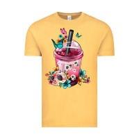 Vintage Mustard mexican day of the dead skulls coffee cup Vintage Tee - FaDigitalArtStudio