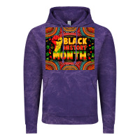 Cloud Purple Black History Month Vintage Hoodie - Zillion Design Studio