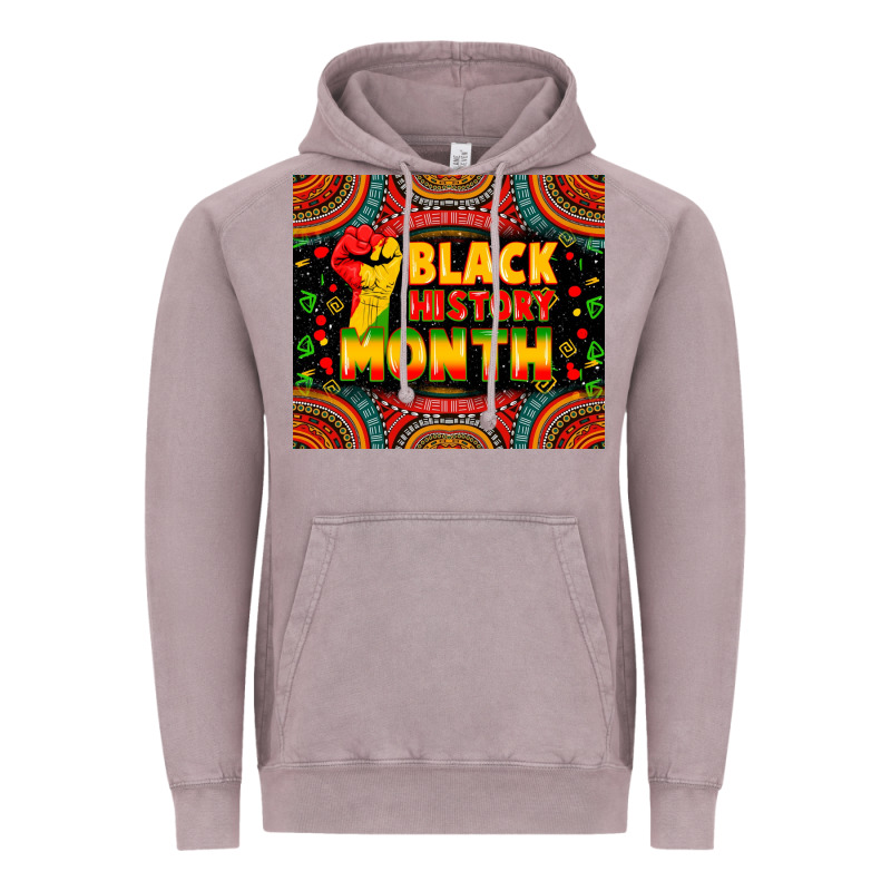 Black History Month Vintage Hoodie by Zillion Design Studio | Teevron