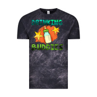 Cloud Black drinking buddies with baby bottle Vintage Tee - HRA Design Shop