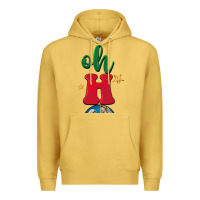Antique Gold oh holy night Premium Hoodie - BarkalooDesign