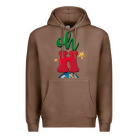 Chestnut oh holy night Premium Hoodie - BarkalooDesign