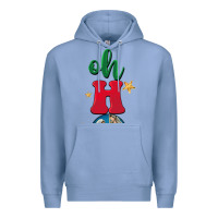 Colony Blue oh holy night Premium Hoodie - BarkalooDesign