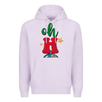 Lilac oh holy night Premium Hoodie - BarkalooDesign