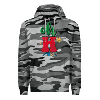 Slate Camo oh holy night Premium Hoodie - BarkalooDesign