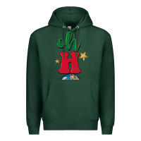 Sports Green oh holy night Premium Hoodie - BarkalooDesign