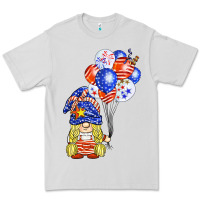 Dove Grey patriotic gnome balloon Premium Tee - BarkalooDesign