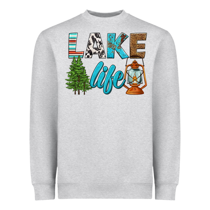 Lake Life Heavyweight Sweatshirt by HRA Design Shop | Teevron