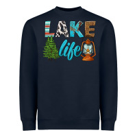 Navy lake life Heavyweight Sweatshirt - HRA Design Shop