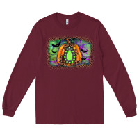 Burgundy halloween gemstone background Long Sleeve Tee - JahusDesignShop