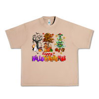 Burro happy hallothanksmas trees Urban Heavy Tee - AdoDesignShop