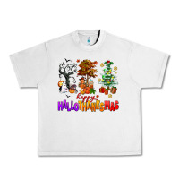 Lunar Rock happy hallothanksmas trees Urban Heavy Tee - AdoDesignShop