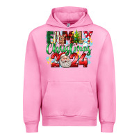 Fuchsia Pink family christmas 2024 Urban Hoodie - texasbilliewilder