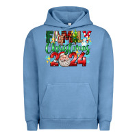 Pigment Pebble Blue family christmas 2024 Urban Hoodie - texasbilliewilder