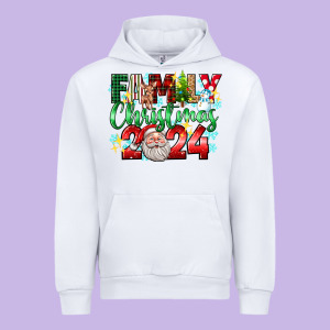 Family Christmas 2024 Urban Hoodie Designed By Texasbilliewilder