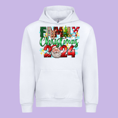 Family Christmas 2024 Urban Hoodie Designed By Texasbilliewilder