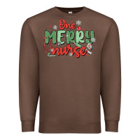 Chestnut one merry nurse Premium Sweatshirt - MaliasSmallBusiness