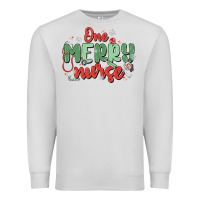 Dove Grey one merry nurse Premium Sweatshirt - MaliasSmallBusiness