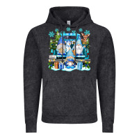 Vintage Black snowman gnome truck Vintage Hoodie - texasbilliewilder