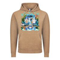 Vintage Coffee snowman gnome truck Vintage Hoodie - texasbilliewilder