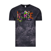 Cloud Black nurse halloween Vintage Tee - RacoonDesign