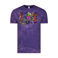 Cloud Purple nurse halloween Vintage Tee - RacoonDesign